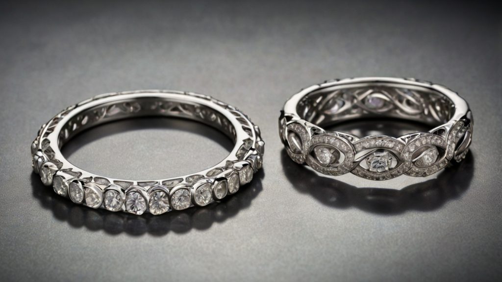 anillos de plata